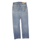 LEVI'S Mens Jeans Blue Regular Straight Denim Light W32 L32 Classic Cotton Zip