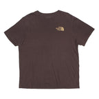 THE NORTH FACE Mens Brown XL Short Sleeve Crew Neck Graphic T-Shirt