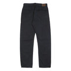 LEE COOPER Mens Regular Fit Black Denim Jeans Cotton W32 L34 Classic Zip Closure