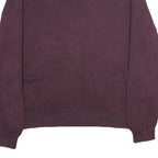 CHAPS Mens Maroon Plain Cotton Jumper Crew Neck Basic Knit 2XL Classic