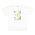 NIKE Mens White Graphic T-Shirt XL Short Sleeve Crew Neck Tennis Academy