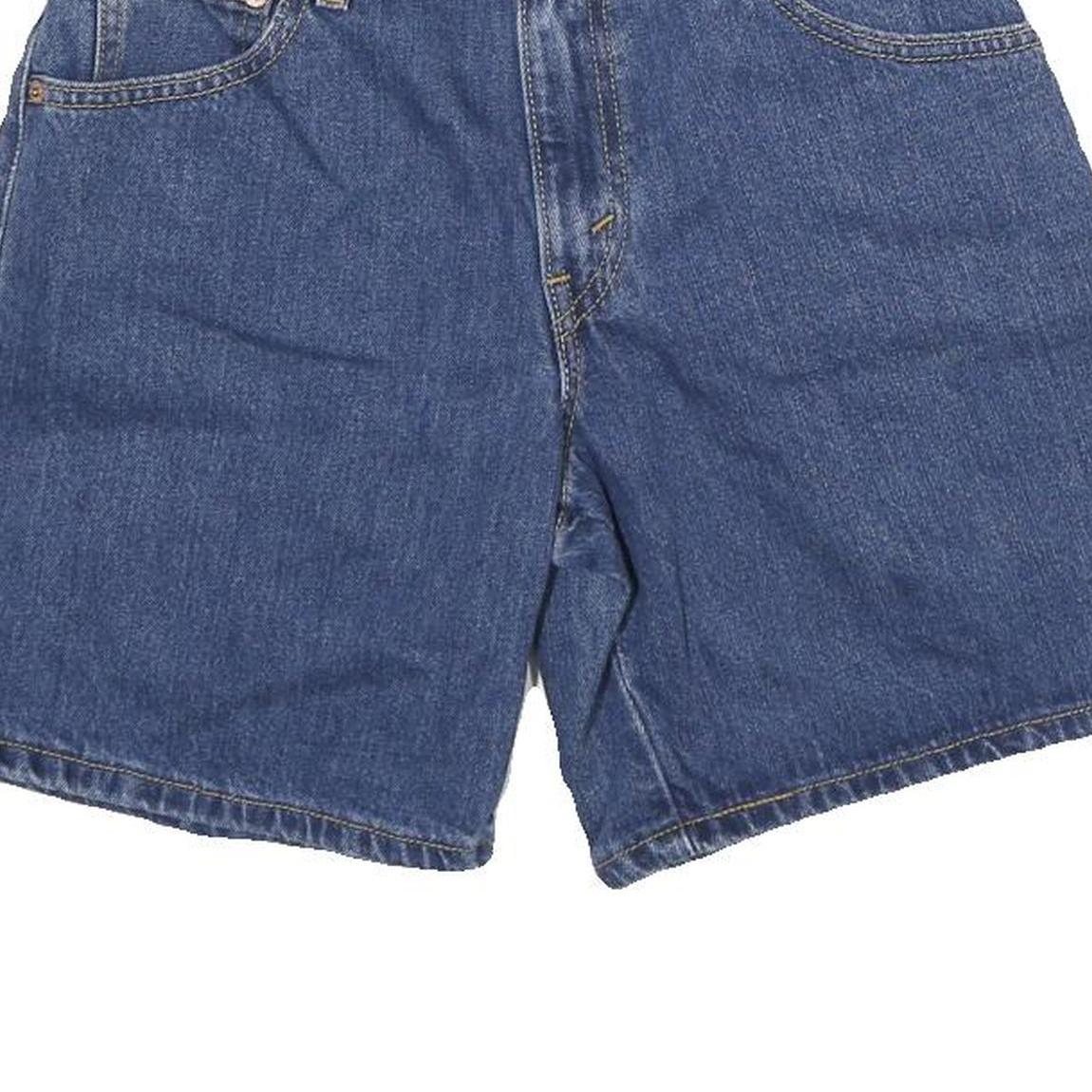 LEVI'S Womens Shorts Blue Denim Classic S W26 Vintage Style