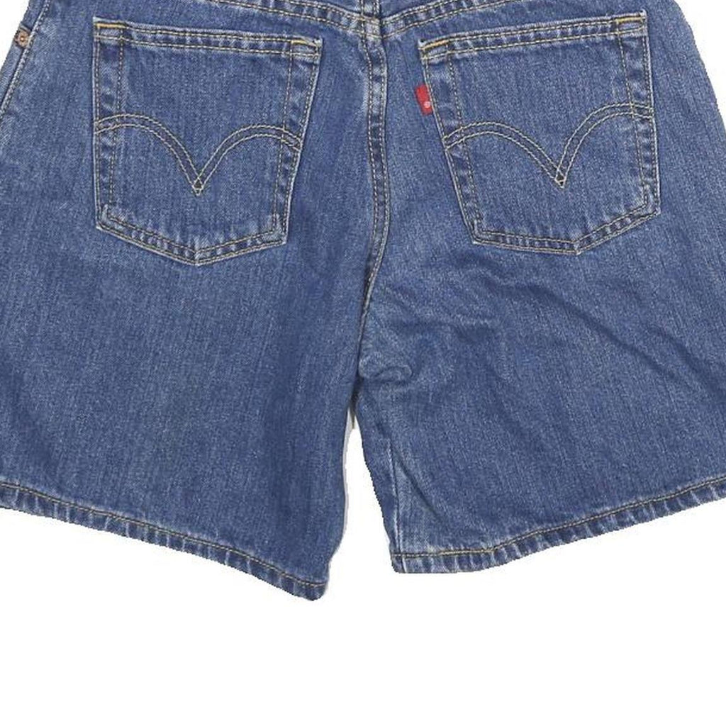 LEVI'S Womens Shorts Blue Denim Classic S W26 Vintage Style