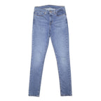 LEVI'S Womens Jeans Blue Slim Skinny Denim Light W28 L32 Classic Style Zip