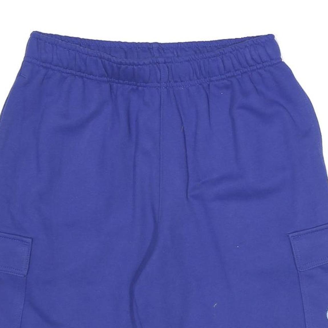 NIKE Mens Shorts Blue S W28 Cargo Cotton Blend Comfortable Casual