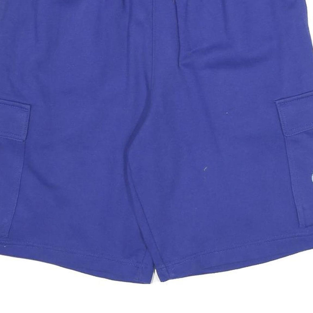 NIKE Mens Shorts Blue S W28 Cargo Cotton Blend Comfortable Casual