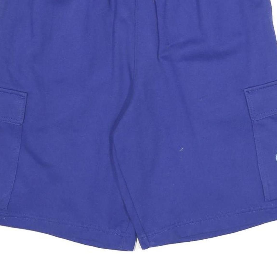 NIKE Mens Shorts Blue S W28 Cargo Cotton Blend Comfortable Casual