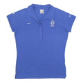 NIKE Womens Blue KNVB Logo Short Sleeve Polo Shirt XL Sports