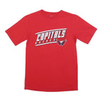 NHL Mens Red Capitals Hockey Graphic T-Shirt M Short Sleeve Crew Neck Casual