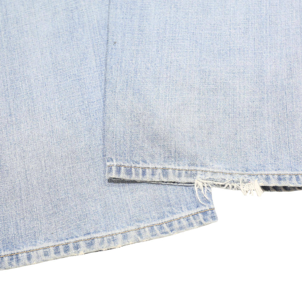 CARHARTT Mens Jeans Blue Regular Straight Denim Light W36 L34 Classic Casual
