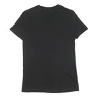 ADIDAS Womens Black & White Logo Graphic T-Shirt S Short Sleeve Crew Neck