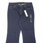 CALVIN KLEIN JEANS Womens Jeans Blue Regular Flared W32 L30