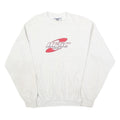 LEE Mens White Crew Neck M HFSC 2001 Student Council Graphic Sweatshirt