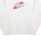 LEE Mens White Crew Neck M HFSC 2001 Student Council Graphic Sweatshirt