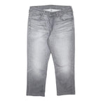 LEVI'S 514 Slim Mens Jeans Grey Slim Straight Denim Medium W34 L23 Classic Fit