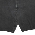 LEE Womens Shorts Black Denim XL W38 Casual Cotton Blend Comfortable Fit