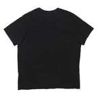 NIKE Mens Black XL Crew Neck Short Sleeve Cotton Blend T-Shirt Logo Print