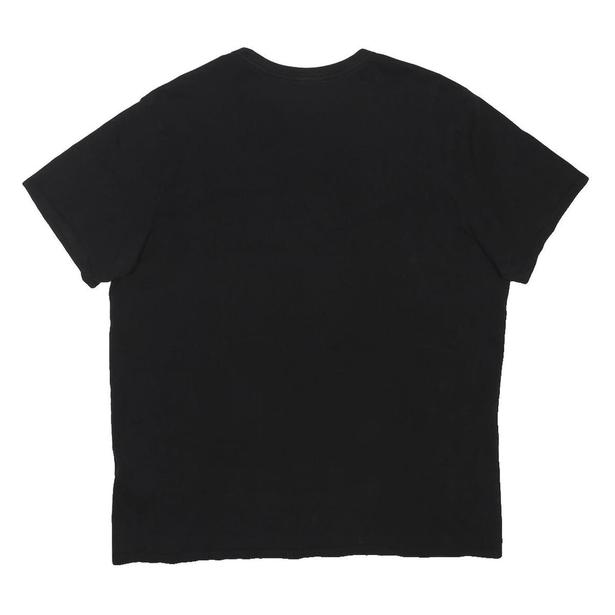 NIKE Mens Black XL Crew Neck Short Sleeve Cotton Blend T-Shirt Logo Print