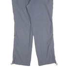 IGUANA Mens Polyester Blend Grey Regular Zip Trousers W38 L32 Outdoor Casual