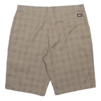 DICKIES Mens Shorts Beige Casual XL W40 Polyester Blend Workwear