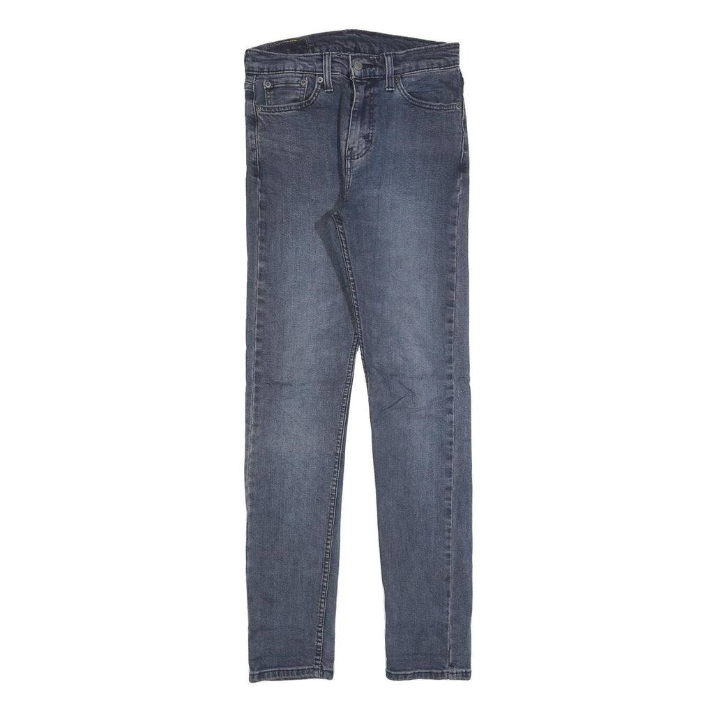LEVI'S 510 Mens Slim Blue Denim Jeans W29 L31 Cotton Blend Zip Closure
