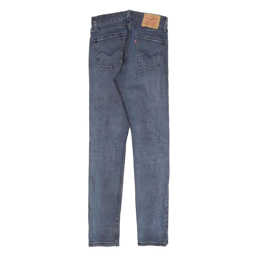 LEVI'S 510 Mens Slim Blue Denim Jeans W29 L31 Cotton Blend Zip Closure