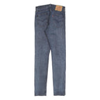 LEVI'S 510 Mens Slim Blue Denim Jeans W29 L31 Cotton Blend Zip Closure