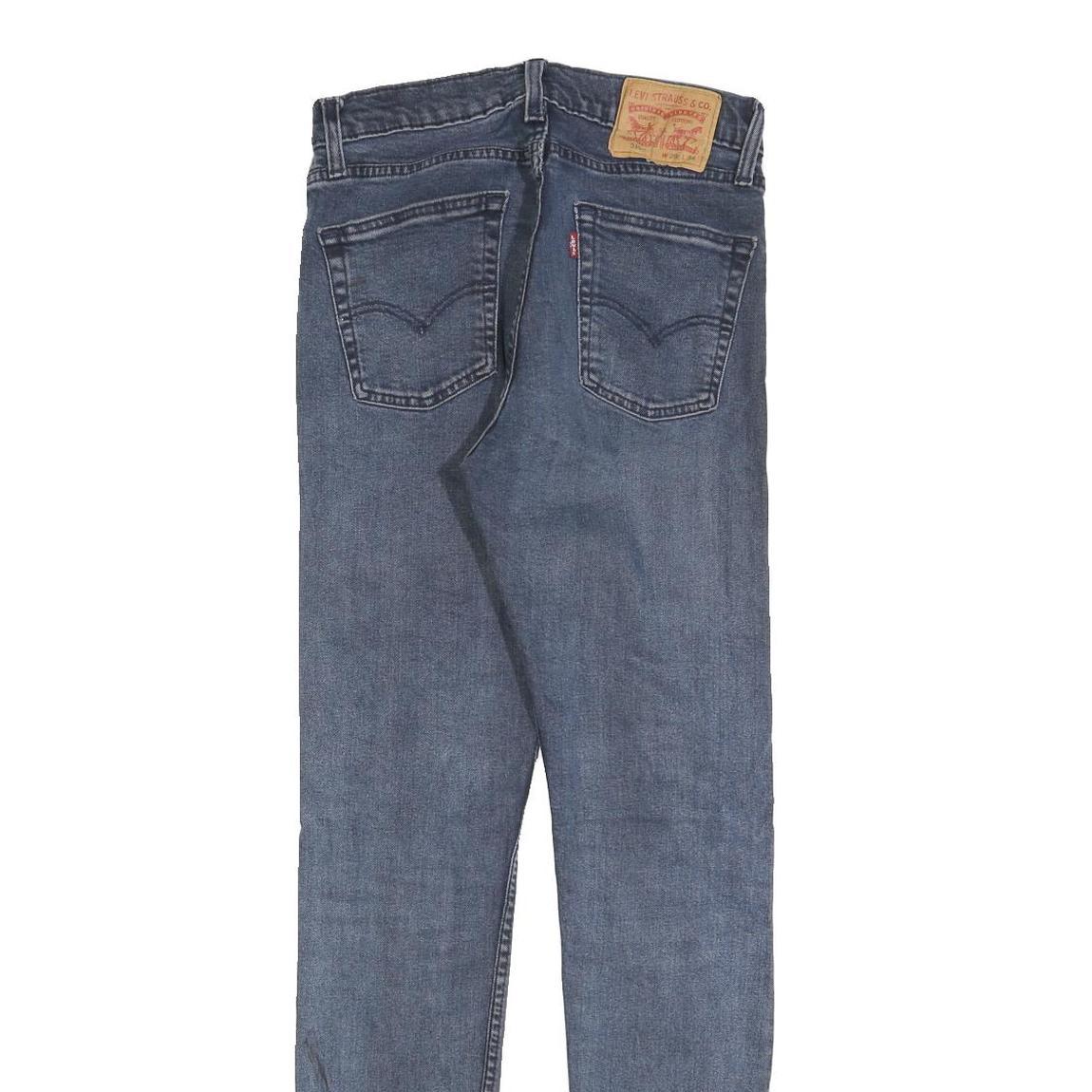 LEVI'S 510 Mens Slim Blue Denim Jeans W29 L31 Cotton Blend Zip Closure