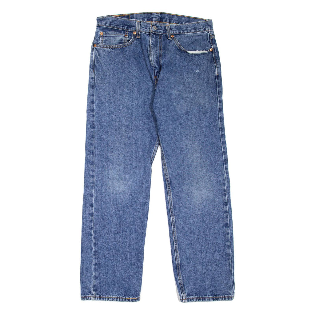 LEVI'S 505 Jeans Mens Blue Regular Straight W31 L23