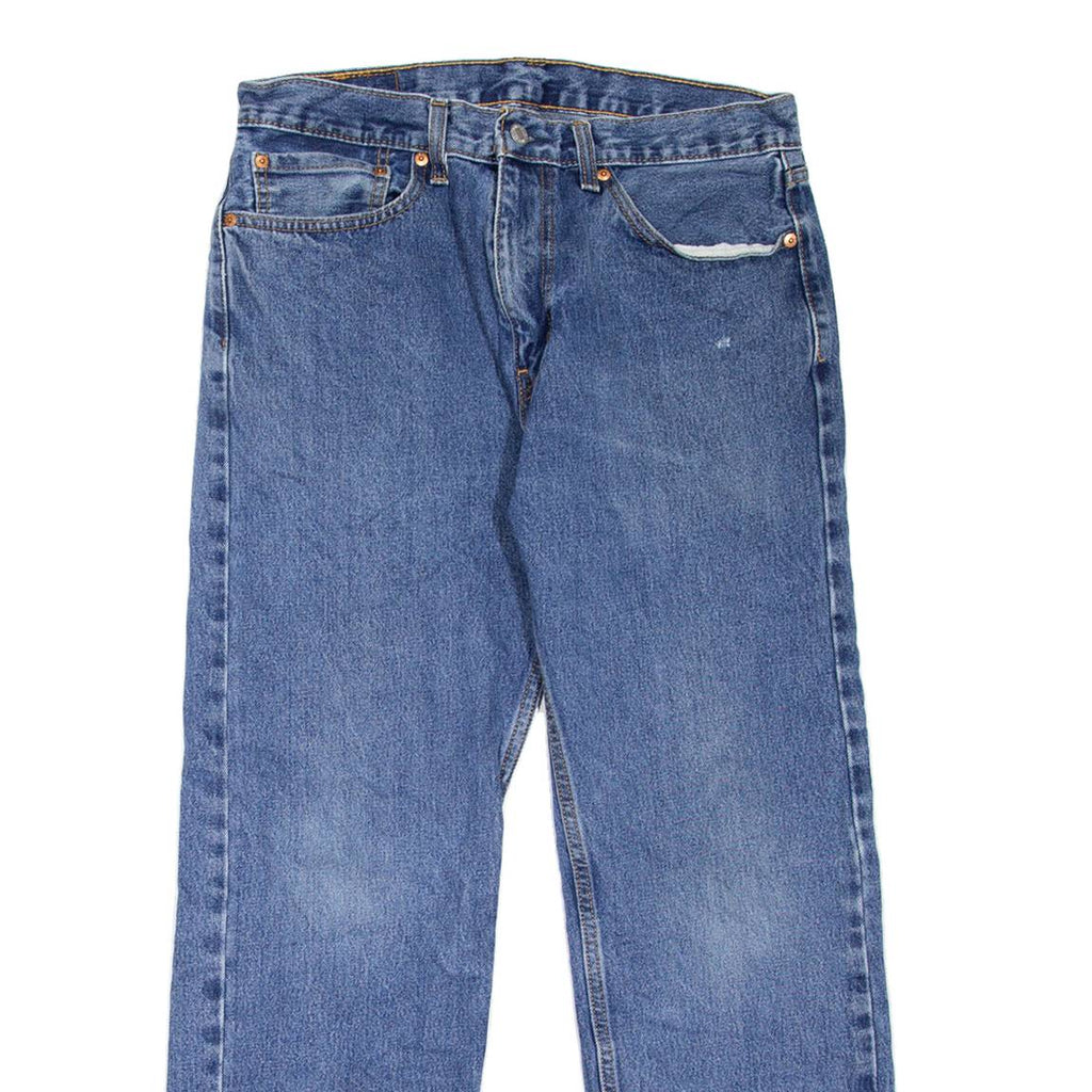 LEVI'S 505 Jeans Mens Blue Regular Straight W31 L23