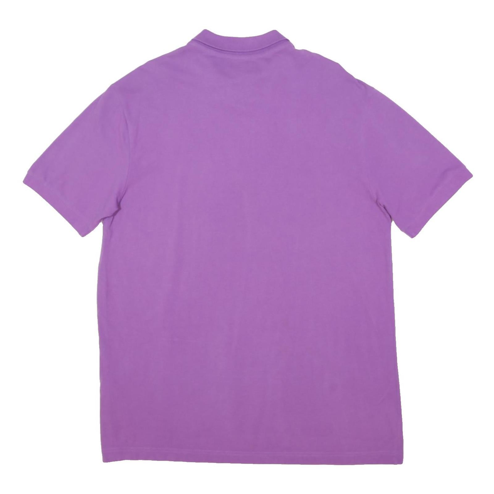 KAPPA Mens Purple Short Sleeve Polo Shirt 2XL Cotton Blend Classic Casual Sport
