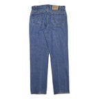 LEVI'S Mens Blue Regular Fit Straight Denim Jeans W32 L30 Classic Cotton Blend