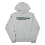 CHAMPION Mens Grey Smithfield Lacrosse Hoodie S Cotton Blend Pullover