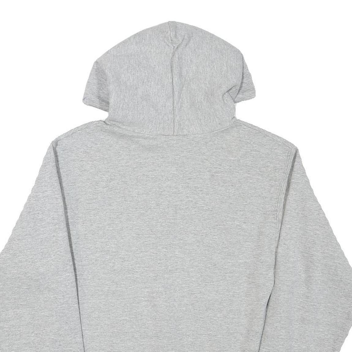 CHAMPION Mens Grey Smithfield Lacrosse Hoodie S Cotton Blend Pullover