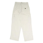 HERE & THERE Womens Polyester Blend Beige Regular Cargo Trousers W28 L30 Casual