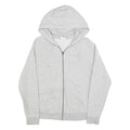 CHAMPION Mens Grey Zip Up Hoodie M Cotton Blend Casual Sweatshirt