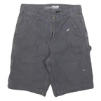 CARHARTT Mens Shorts Grey Casual Relaxed Fit M W30 Workwear Pockets