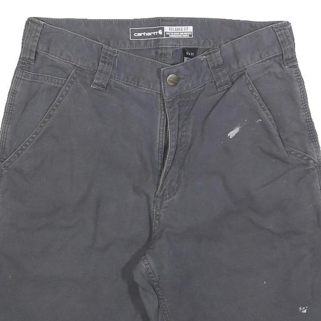 CARHARTT Mens Shorts Grey Casual Relaxed Fit M W30 Workwear Pockets