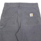 CARHARTT Mens Shorts Grey Casual Relaxed Fit M W30 Workwear Pockets