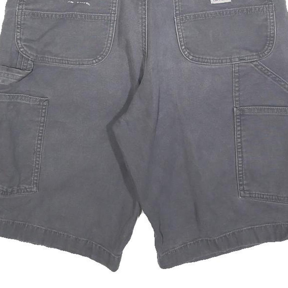 CARHARTT Mens Shorts Grey Casual Relaxed Fit M W30 Workwear Pockets