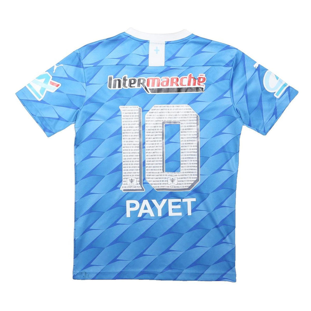 PUMA 19/20 Olympique de Marseille Away Mens Blue Football PAYET 10 Jersey M