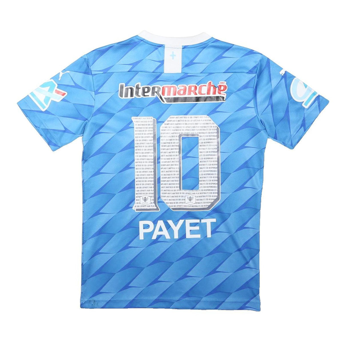 PUMA 19/20 Olympique de Marseille Away Mens Blue Football PAYET 10 Jersey M