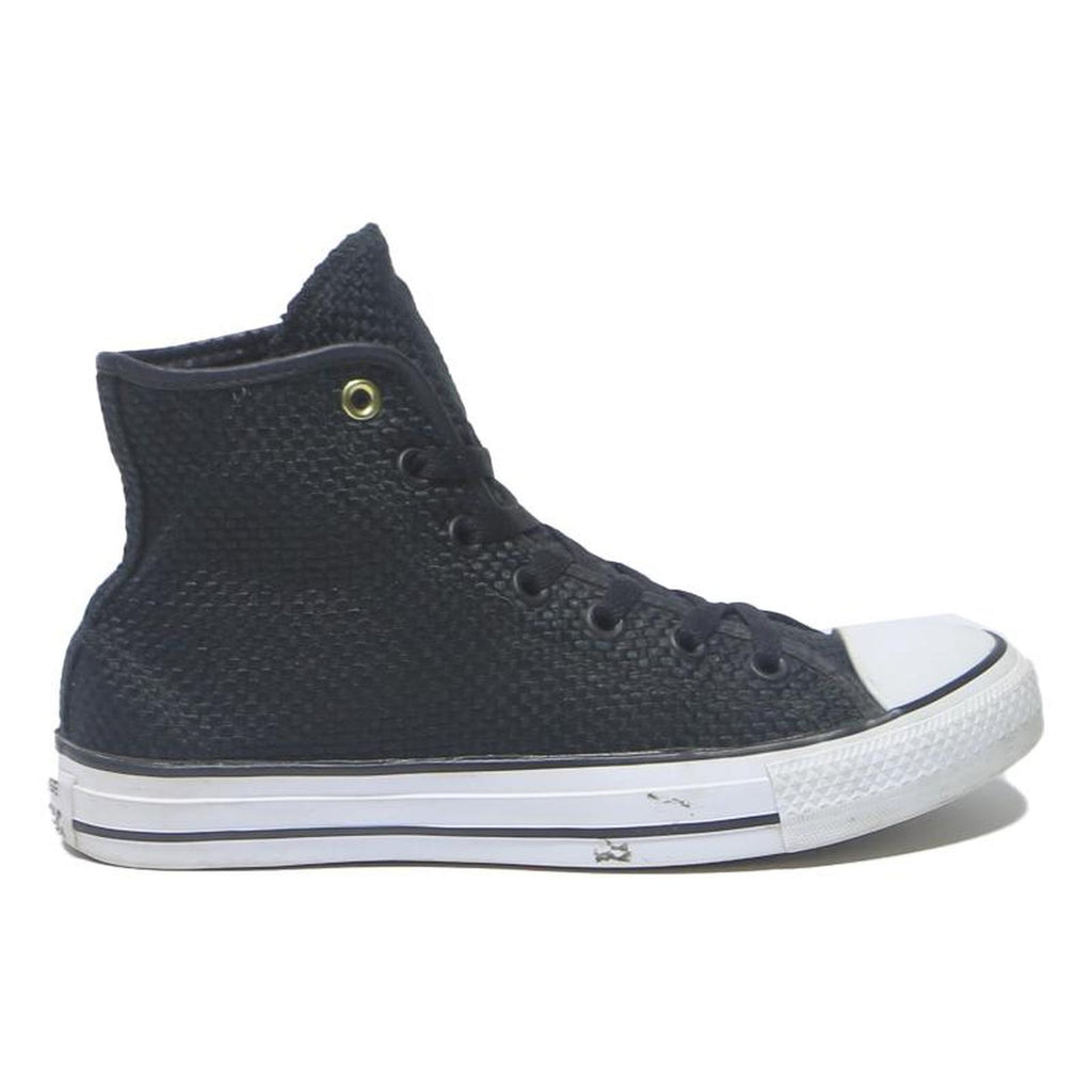 CONVERSE Chuck Taylor All Star Womens High Top Trainers Black Canvas UK 6