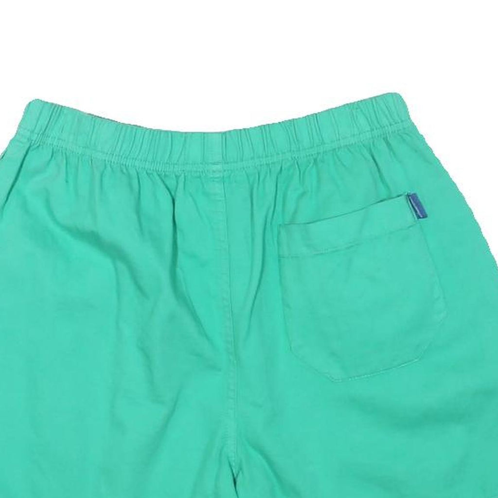 CHUBBIES Womens Shorts Green Casual S W26 Elastic Waist Relaxed Fit
