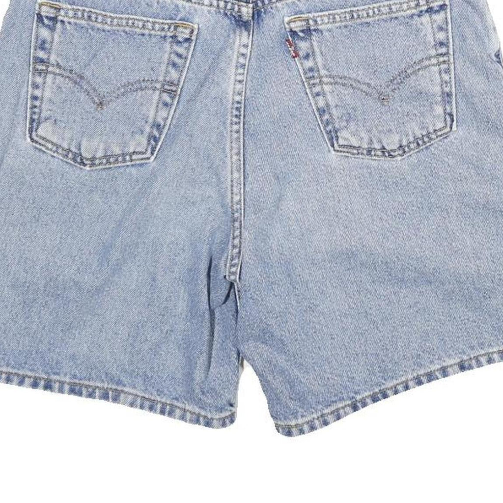 LEVI'S Womens Denim Blue Classic Shorts M W28 Cotton Blend Casual Summer