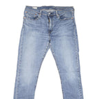LEVI'S 512 BIG E Mens Jeans Blue Regular Skinny Denim Medium W34 L36 Classic Fit