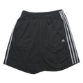 ADIDAS Mens Black Sports Shorts M W28 Polyester Three Stripes Casual Gym