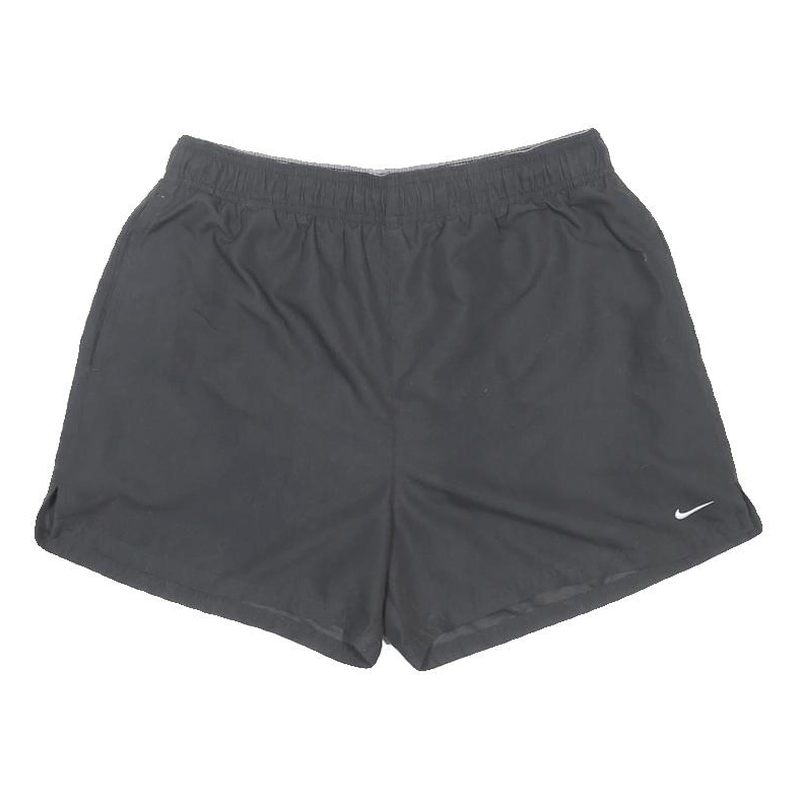 NIKE Mens Black Sports Casual Shorts M W28 Lightweight Polyester