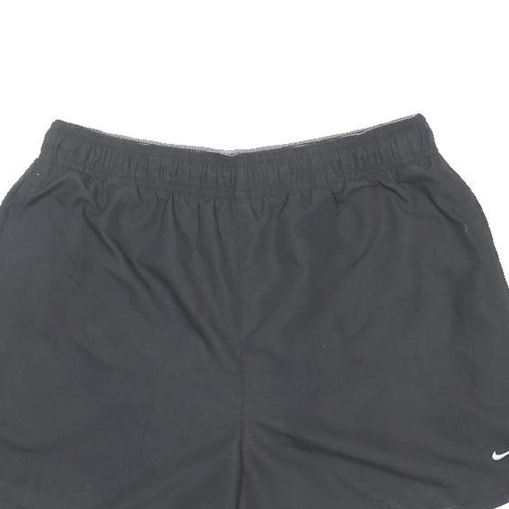 NIKE Mens Black Sports Casual Shorts M W28 Lightweight Polyester