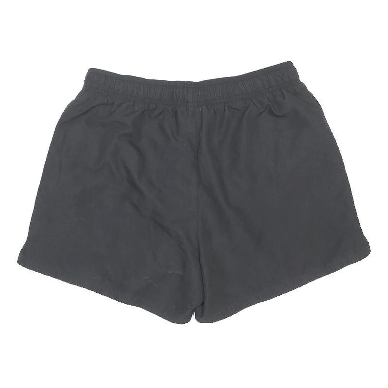 NIKE Mens Black Sports Casual Shorts M W28 Lightweight Polyester